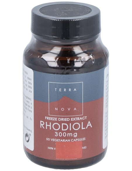 Rodiola 300 Mg (Rhodiola Rosea) 50 Vcáps de Terranova