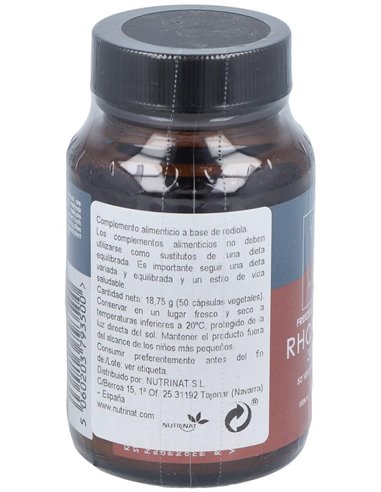 Rodiola 300 Mg (Rhodiola Rosea) 50 Vcáps de Terranova