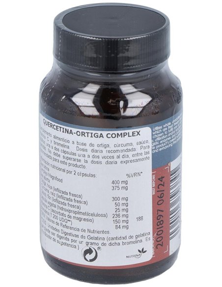 Quercetina-Ortiga Complex 50 Vcáps de Terranova