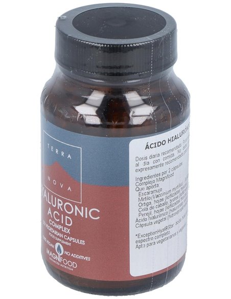 Ácido Hialurónico Complex   50 Vcáps de Terranova