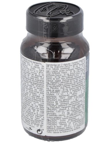 Multivitamínico Vivo Infantil  100 Vcáps de Terranova