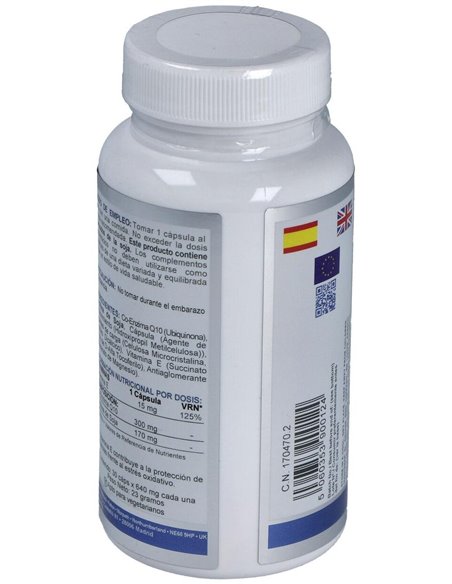Co-Enzima Q10 300Mg. 30Cap. de Airbiotic