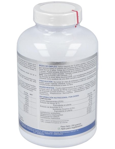 Fos Complex (Fibra Soluble) 250Gr. Polvo de Airbiotic
