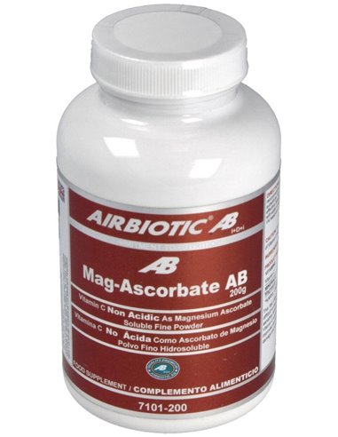 Ascorbato De Magnesio 200Gr.Polvo de Airbiotic