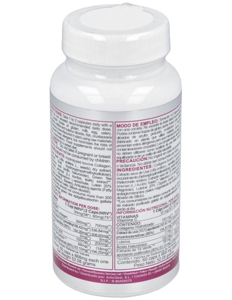 Collagen Hyaluronic Complex 60Cap. de Airbiotic