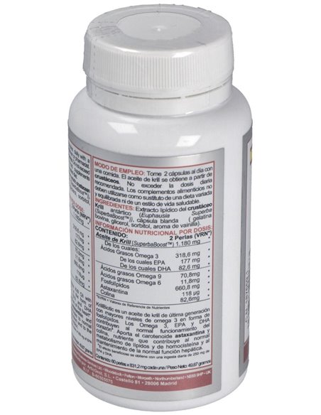 Krillbiotic Ab 590Mg. 60Cap. de Airbiotic