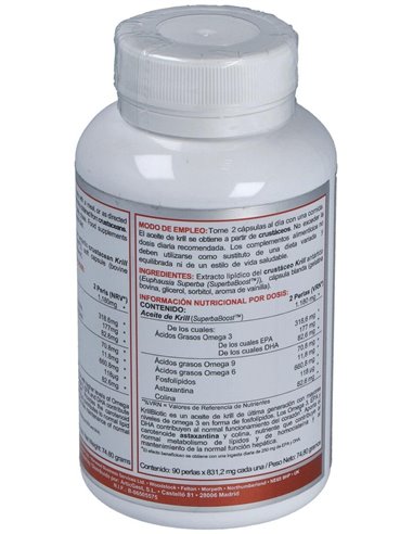 Krillbiotic Ab 590Mg. 90Cap. de Airbiotic