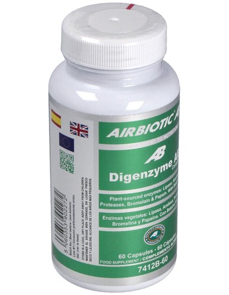 Digenzyme Complex 60 Comprimidos de Airbiotic