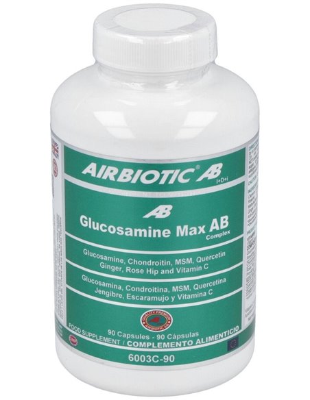 Glucosamina Max Ab Complex 90Cap. de Airbiotic