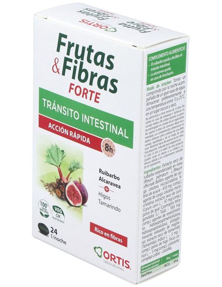 Fruta Y Fibra Forte 12Cubitos de Ortis