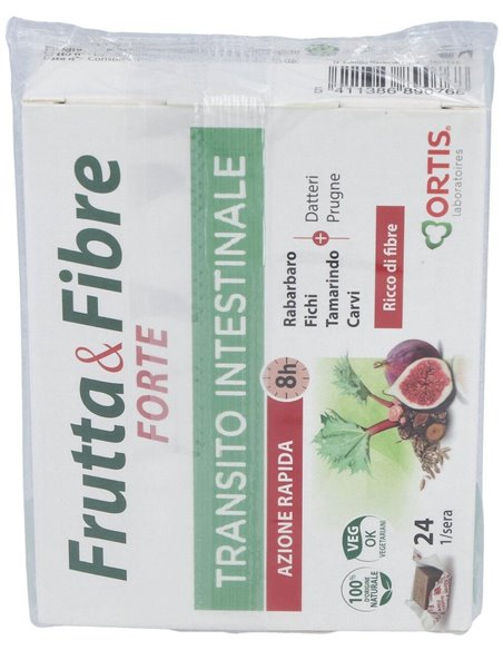 Frutas Y Fibras Forte 24Cubitos de Ortis