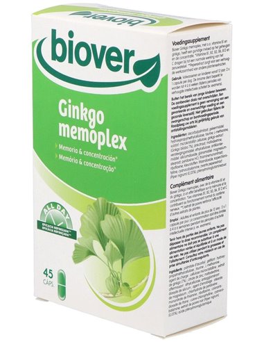 Memoria Y Concentracion (Ginkgo Memoplex 45Cap. de Biover