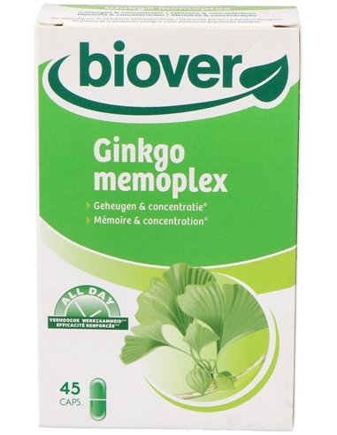 Memoria Y Concentracion (Ginkgo Memoplex 45Cap. de Biover