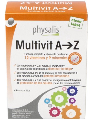 Multivit A-Z 45Comp. de Physalis