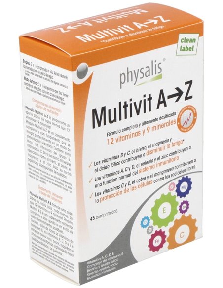 Multivit A -> Z de Physalis