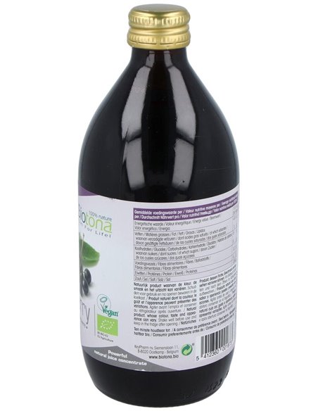 Jugo Elderberry / Sauco de Biotona