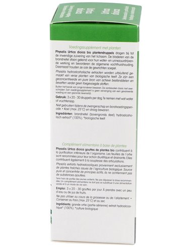 Ext. Ortiga Verde (Urtica D.) 100Ml. Bio de Physalis