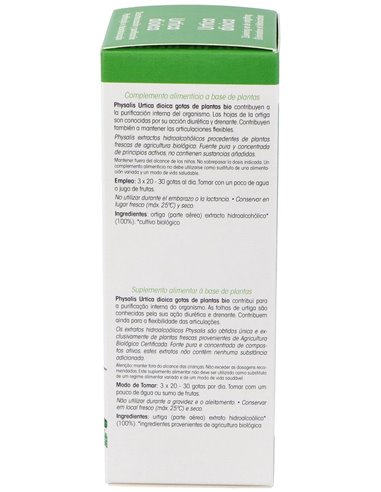 Ext. Ortiga Verde (Urtica D.) 100Ml. Bio de Physalis