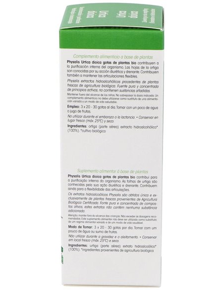 Ext. Ortiga Verde (Urtica D.) 100Ml. Bio de Physalis