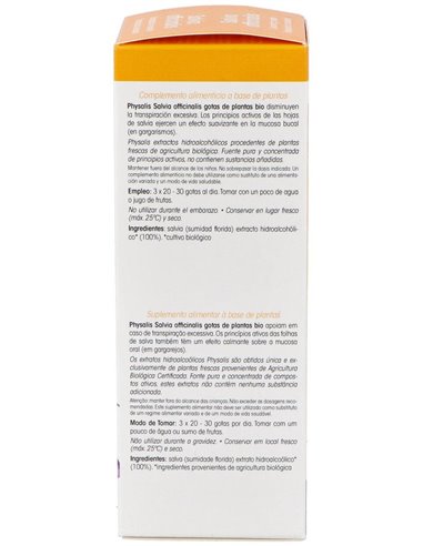 Ext. Salvia 100Ml. Bio de Physalis