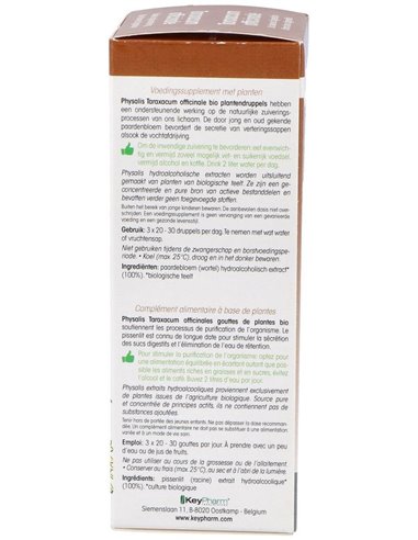 Ext. Diente De Leon (Taraxacum O.) 100Ml. Bio de Physalis