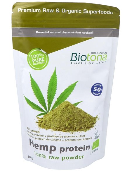 Hemp Protein Cañamo 300Gr. Bio de Biotona
