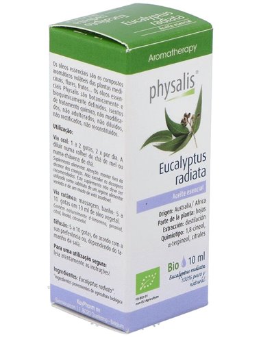 Esencia Eucalipto Radiata 10Ml. Bio de Physalis