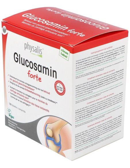 Glucosamin Forte 120 Comprimidos de Physalis