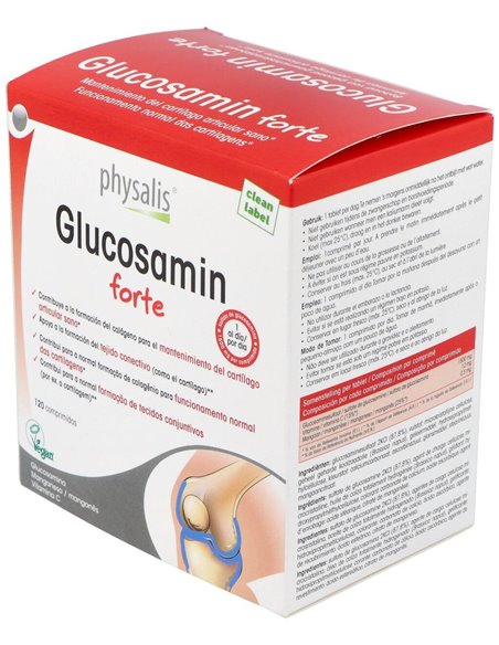 Glucosamin Forte 120 Comprimidos de Physalis