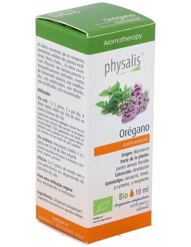 Esencia Oregano 10Ml. Bio de Physalis