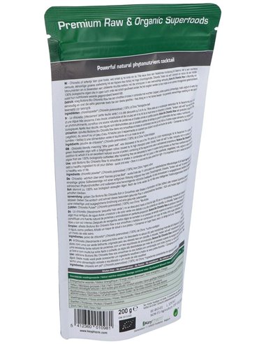 Chlorella Raw 200Gr. Bio de Biotona
