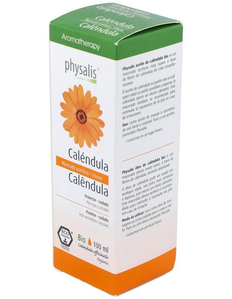 Calendula Aceite Vegetal 100Ml. Bio de Physalis