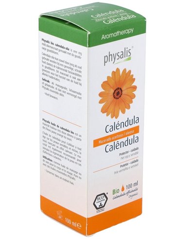 Calendula Aceite Vegetal 100Ml. Bio de Physalis