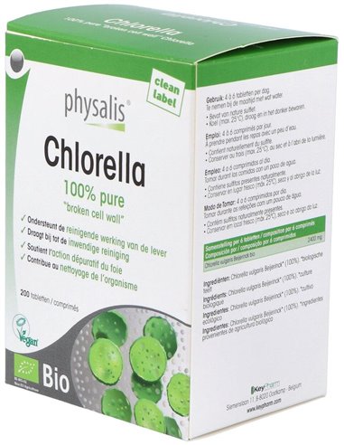 Chlorella Bio 200Comp. de Physalis