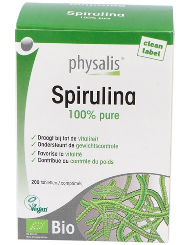 Espirulina 200Comp. Bio de Physalis