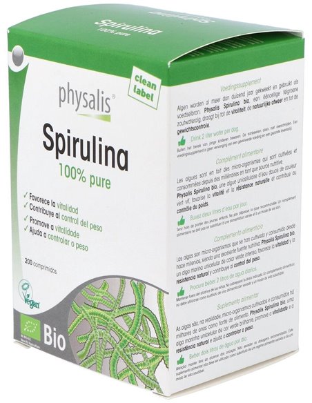 Espirulina 200Comp. Bio de Physalis