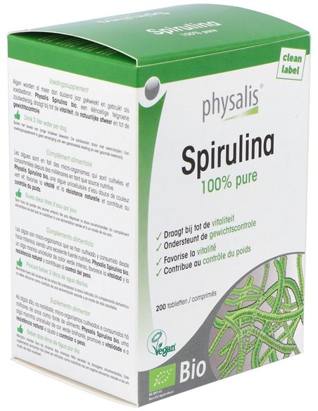 Espirulina 200Comp. Bio de Physalis
