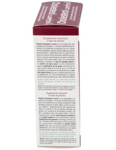 Cholesterol control de Physalis