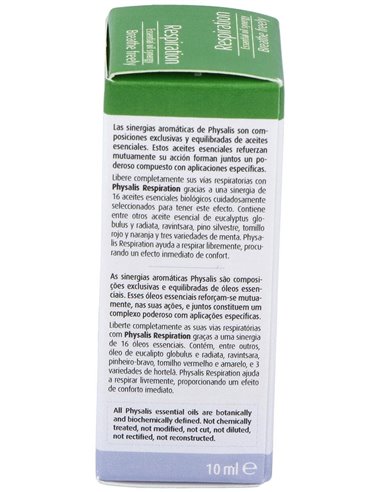 Respiration Sinergia Aceite Esencial 10Ml. Bio de Physalis