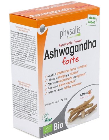 Ashwagandha Forte 30Comp. Bio de Physalis