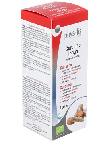 Curcuma Longa Extracto 100Ml. Bio de Physalis