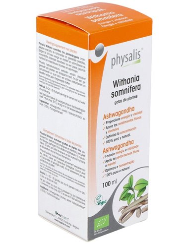 Ashwadandha Extracto 100Ml. Bio de Physalis