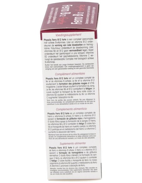 Ferro B12 Forte de Physalis
