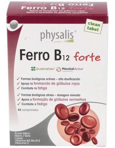 Ph Ferro B12 Forte 45Comp. de Physalis
