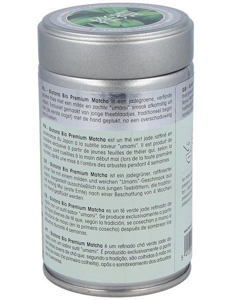 Premium Matcha 80Gr. Eco Vegan de Biotona