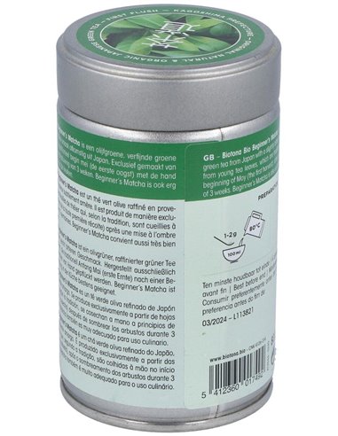 Begginers Matcha Eco 80Gr. de Biotona
