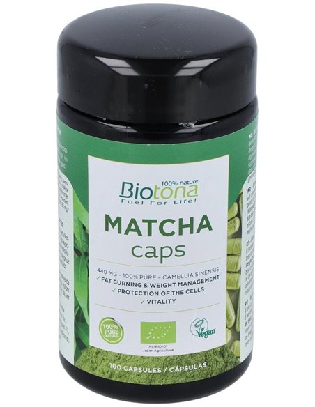 Matcha Capsulas de Biotona