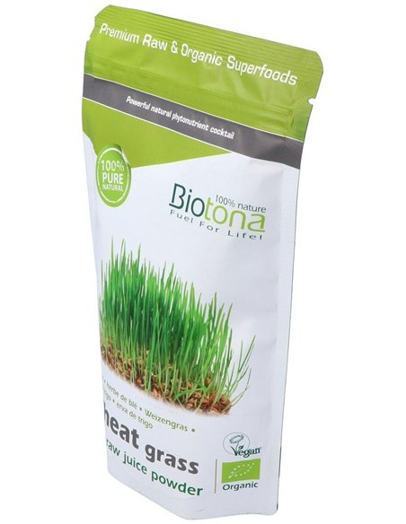 Wheat Grass Raw Juice Powder de Biotona
