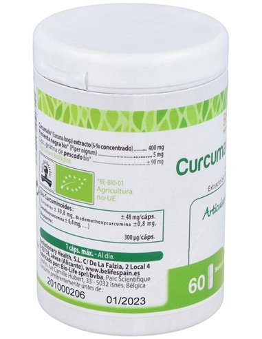 Curcuma Magnum 3200 60Cap. Bio de Be-Life
