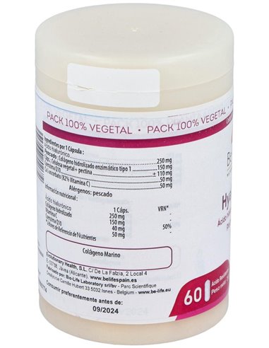 Hyaluskin 60Cap. de Be-Life